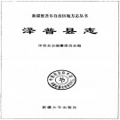 泽普县志（1992版）PDF下载