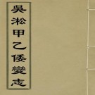 张鼐撰：吴淞甲乙倭变志 PDF下载