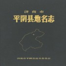 济南市平阴县地名志 1998版 PDF下载