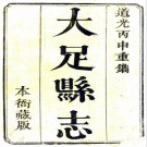 嘉庆大足县志 8卷 嘉庆23年刻道光16年增刻本 PDF下载