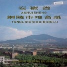 安徽省铜陵市地名录 PDF下载